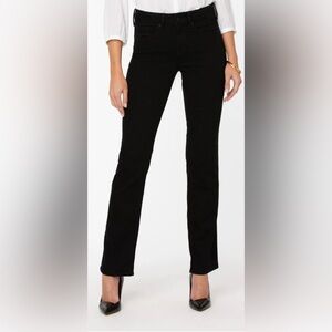 NWT NYDJ Marilyn Straight Leg Jeans Black